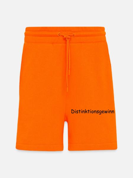 Distinktionsgewinn - Shorts - made by SPREAD - SUNSET ORANGE