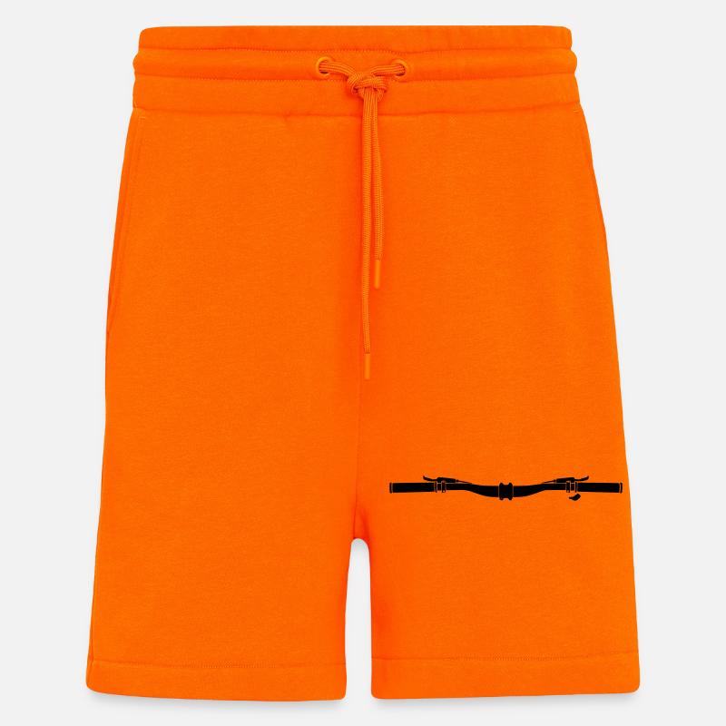 Fahrrad Lenker MTB Cockpit - Shorts - made by SPREAD - SUNSET ORANGE