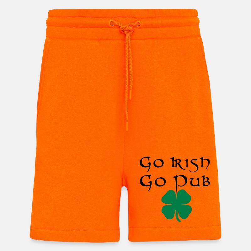 St Patricks Day Pub Irland irisch - Shorts - made by SPREAD - SUNSET ORANGE