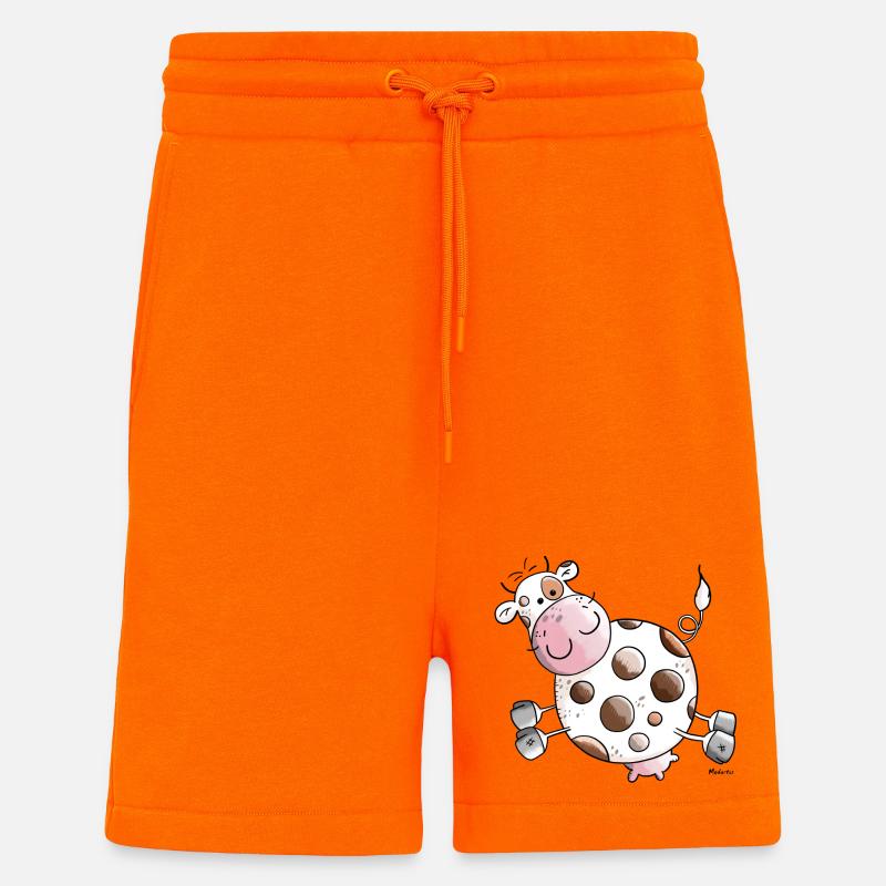 Molly Kuh - Shorts - made by SPREAD - SUNSET ORANGE