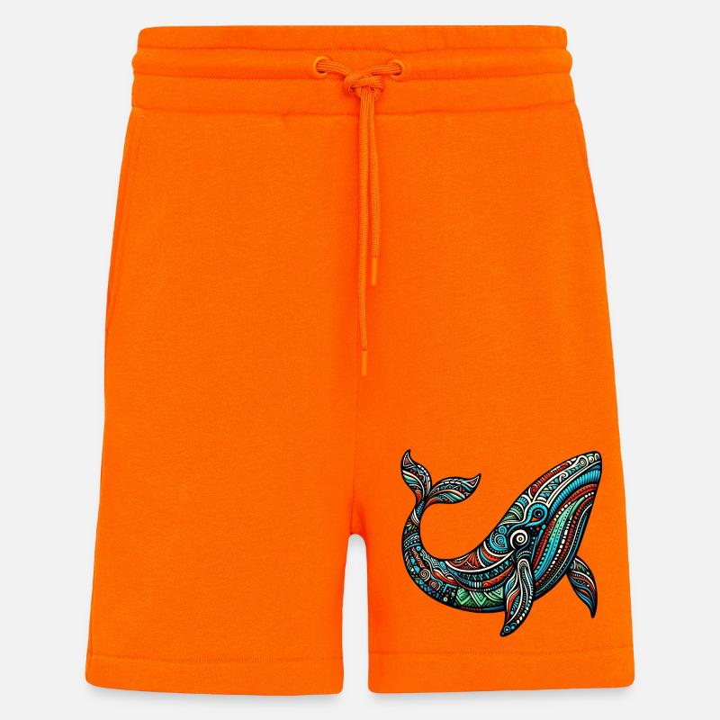 Wal - Shorts - made by SPREAD - SUNSET ORANGE