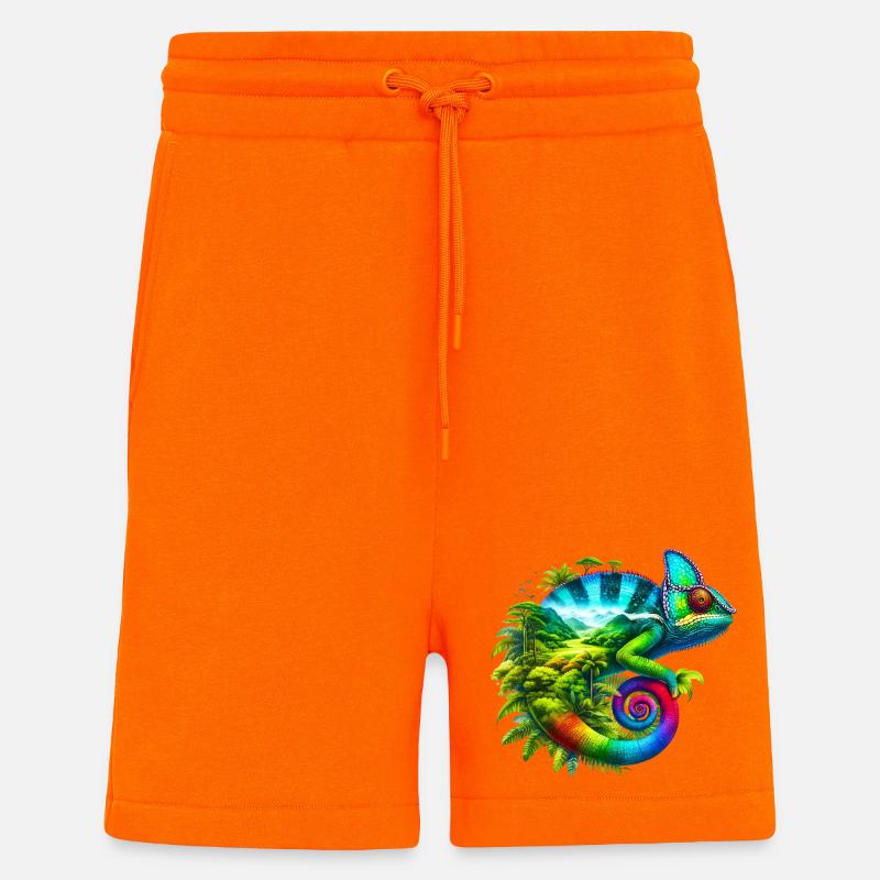 Chamäleon - Shorts - made by SPREAD - SUNSET ORANGE