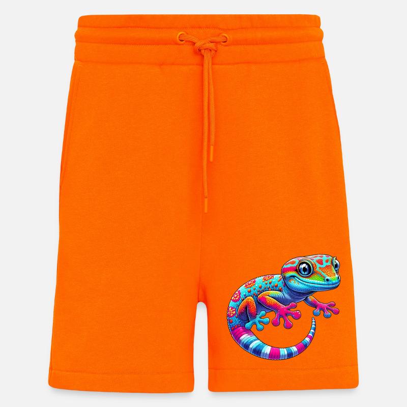 Gecko - Short bio décontracté fabriqué en UE - SUNSET ORANGE