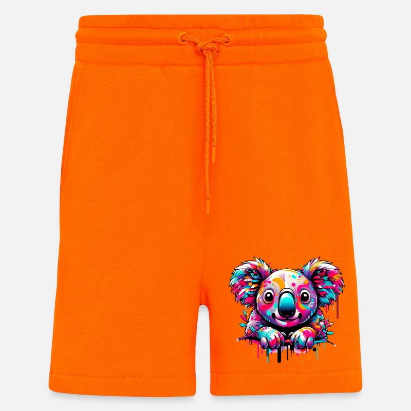 Koala - Shorts - made by SPREAD - SUNSET ORANGE
