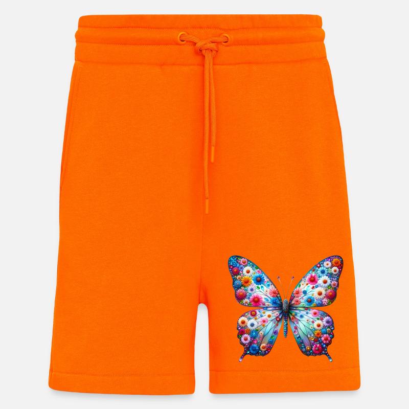 Schmetterling - Shorts - made by SPREAD - SUNSET ORANGE