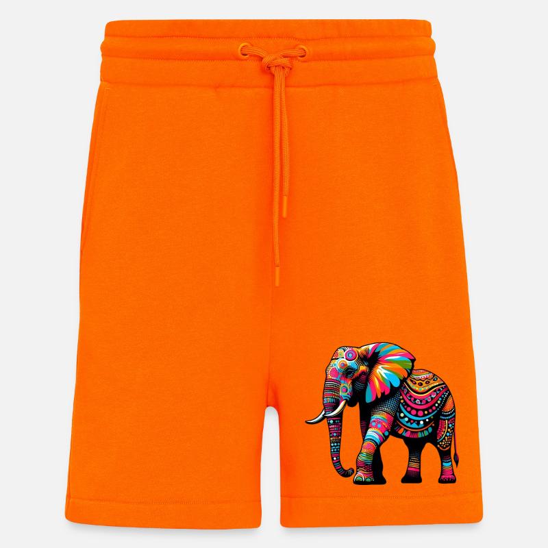 Elefant - Shorts - made by SPREAD - SUNSET ORANGE