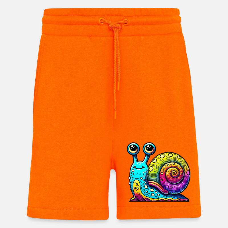 Schnecke - Shorts - made by SPREAD - SUNSET ORANGE