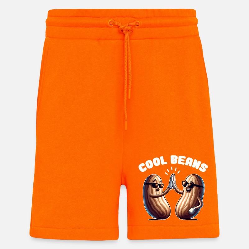 High Five Plug-in-Bohnen - Shorts - made by SPREAD - SUNSET ORANGE