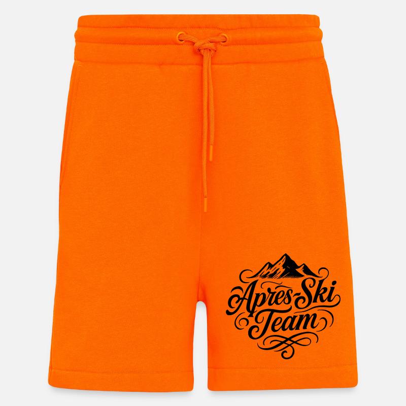 Apres Ski Team Berge - Shorts - made by SPREAD - SUNSET ORANGE