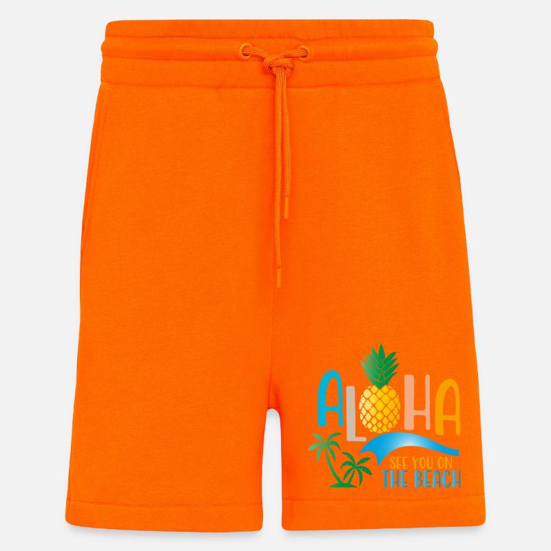 Beach - Shorts - made by SPREAD - SUNSET ORANGE
