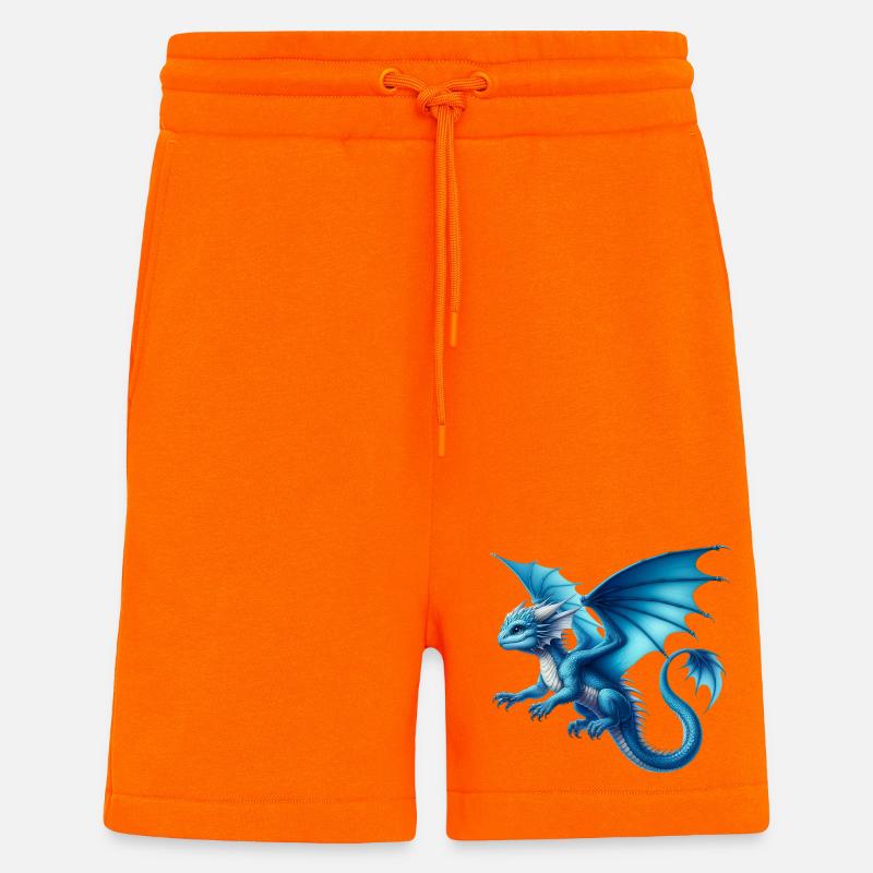 Dragon - Short bio décontracté fabriqué en UE - SUNSET ORANGE