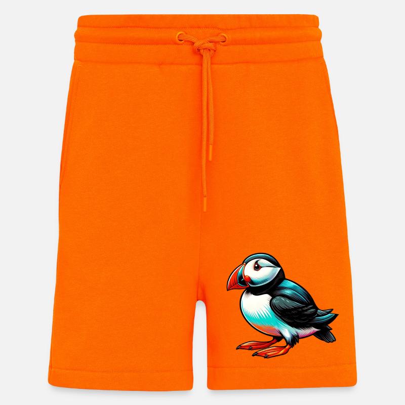 Papageitaucher - Shorts - made by SPREAD - SUNSET ORANGE