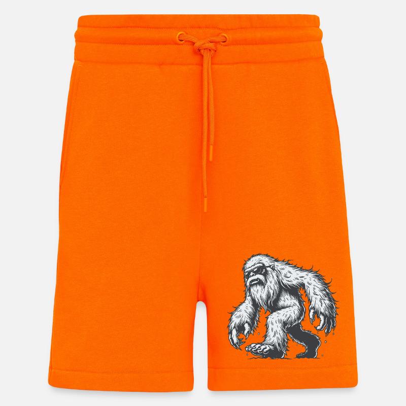 Yeti - Shorts - made by SPREAD - SUNSET ORANGE