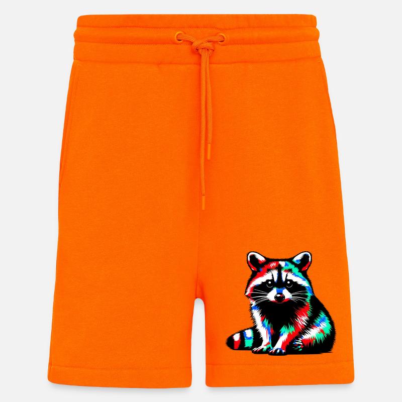 Waschbär - Shorts - made by SPREAD - SUNSET ORANGE