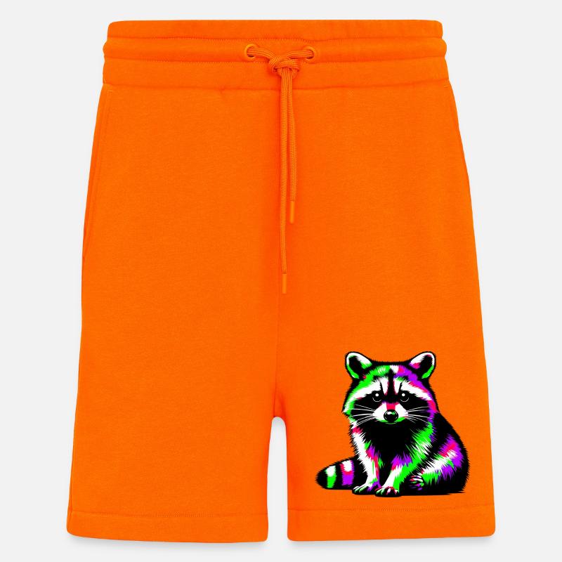 Waschbär - Shorts - made by SPREAD - SUNSET ORANGE