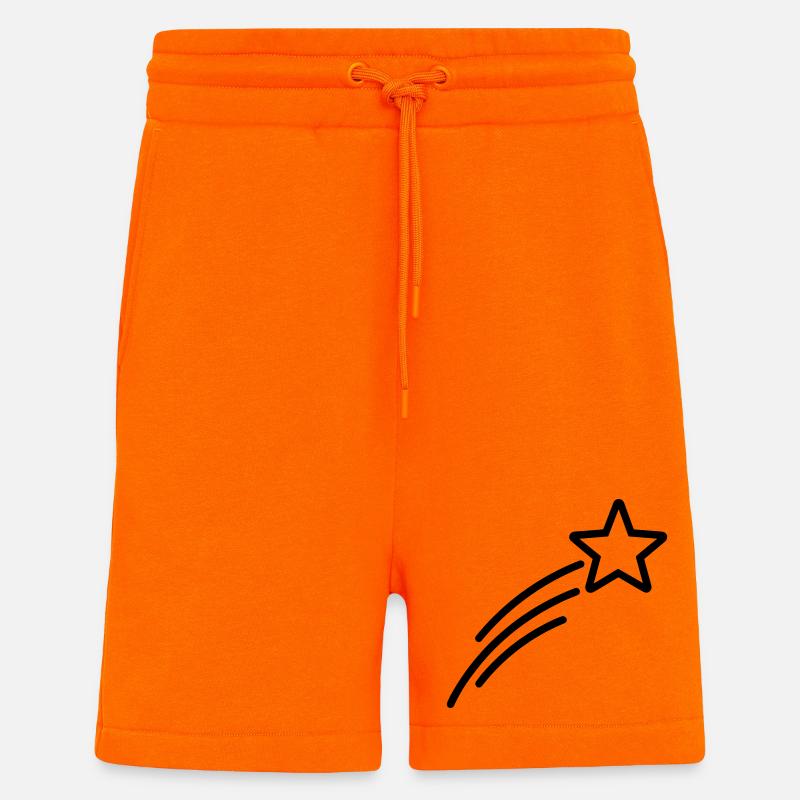 Sternschnuppe - Shorts - made by SPREAD - SUNSET ORANGE