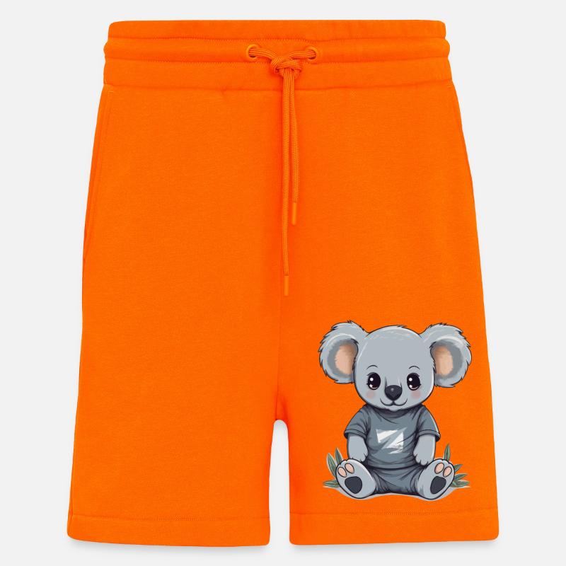süßer Koala - Shorts - made by SPREAD - SUNSET ORANGE