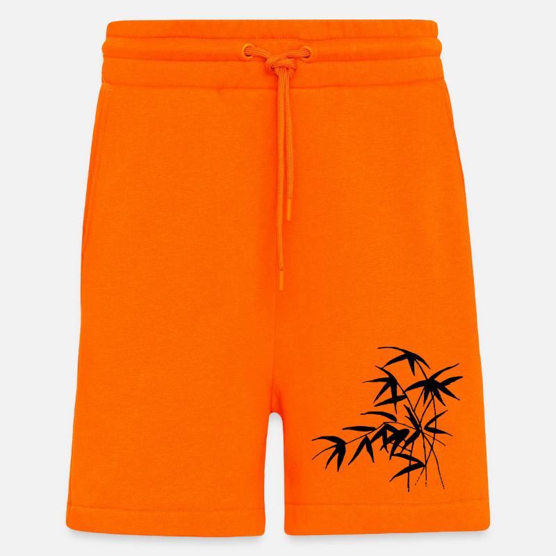 Bambus - Shorts - made by SPREAD - SUNSET ORANGE