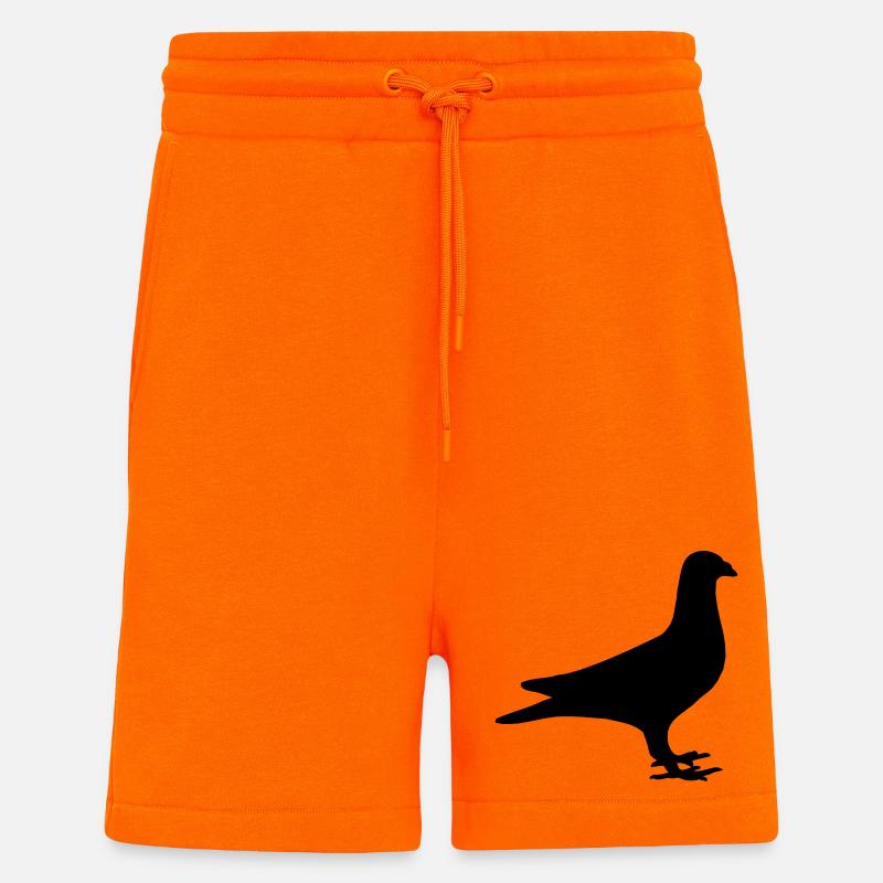 Taube, Birne - Shorts - made by SPREAD - SUNSET ORANGE