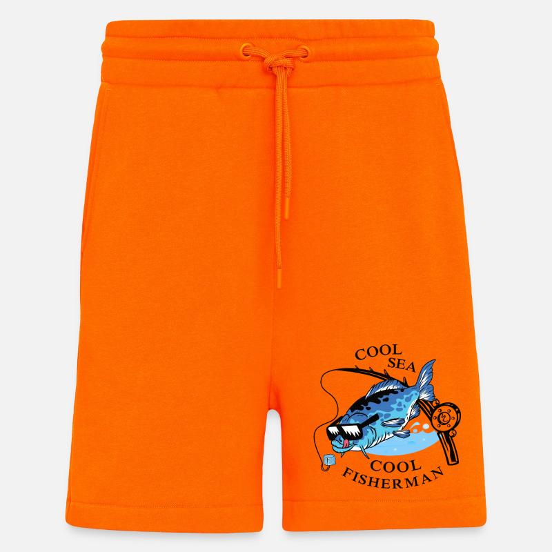 Coole Angler - Shorts - made by SPREAD - SUNSET ORANGE