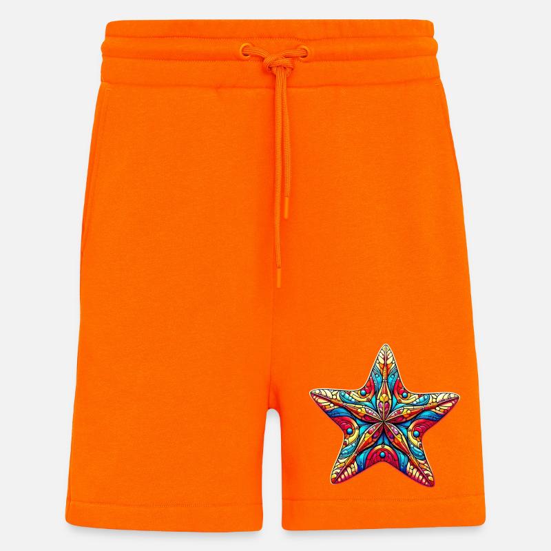Seestern - Shorts - made by SPREAD - SUNSET ORANGE
