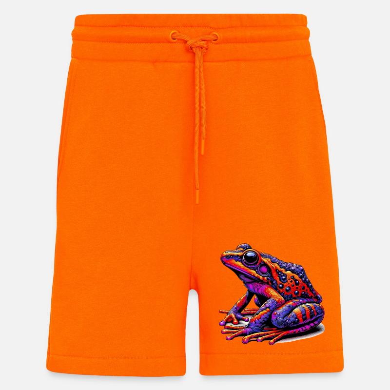 Frog - Shorts - made by SPREAD - SUNSET ORANGE