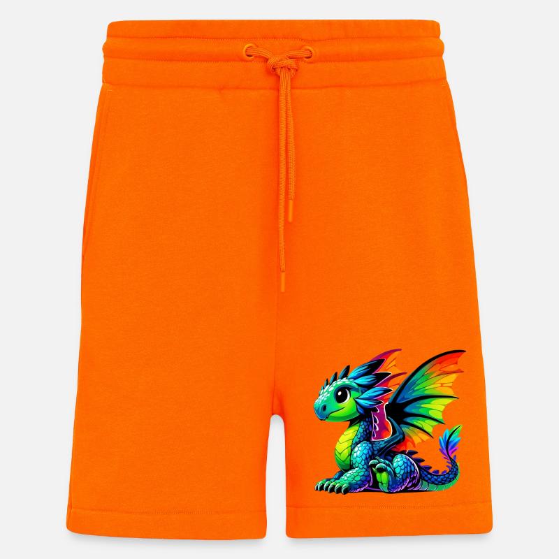 Drache - Shorts - made by SPREAD - SUNSET ORANGE