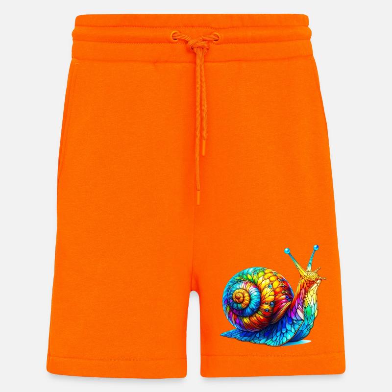 Schnecke - Shorts - made by SPREAD - SUNSET ORANGE