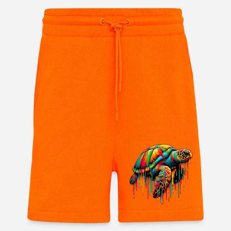 Schildkröte - Shorts - made by SPREAD - SUNSET ORANGE