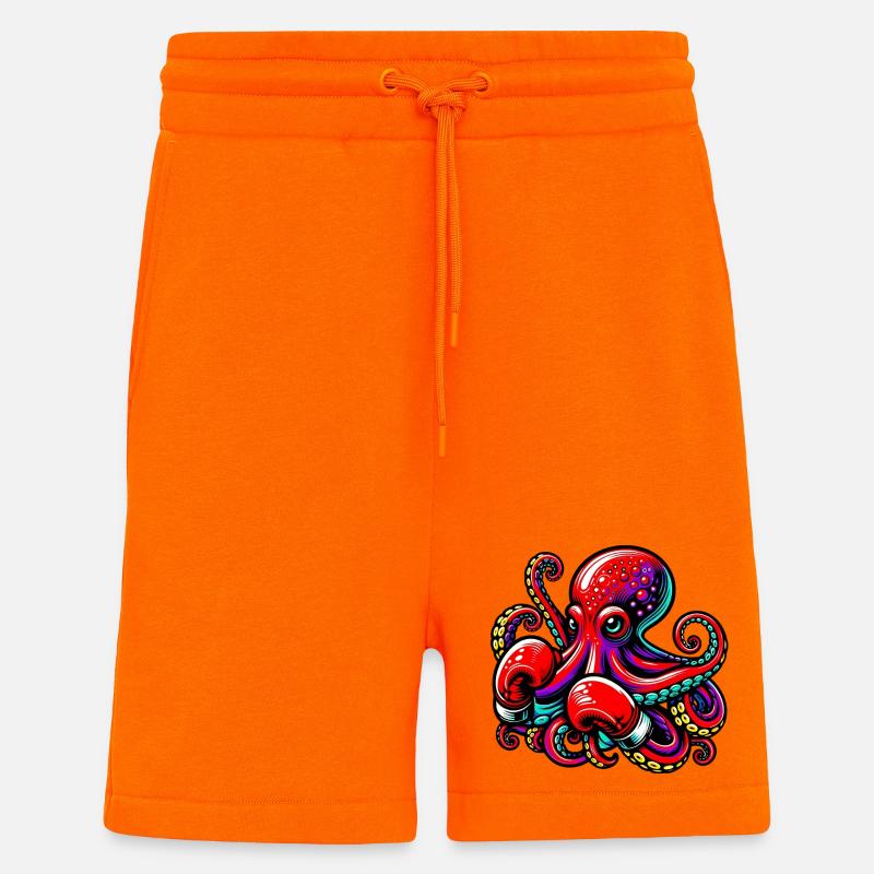 Krake - Shorts - made by SPREAD - SUNSET ORANGE