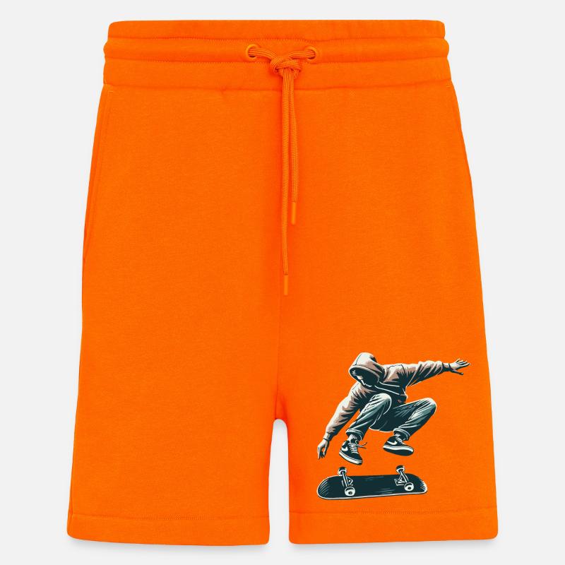 Skater - Shorts - made by SPREAD - SUNSET ORANGE