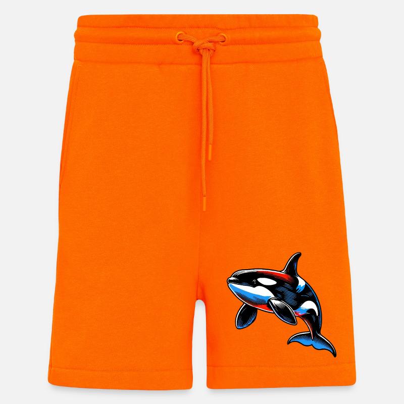 Schwertwal - Shorts - made by SPREAD - SUNSET ORANGE