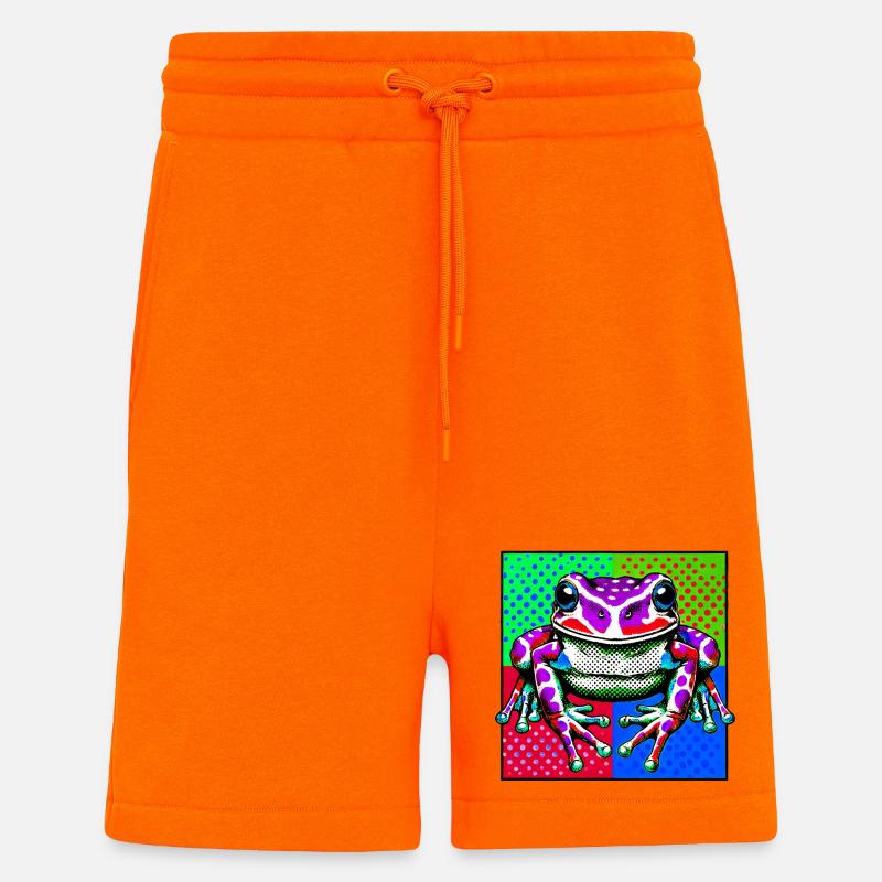 Frosch - Shorts - made by SPREAD - SUNSET ORANGE