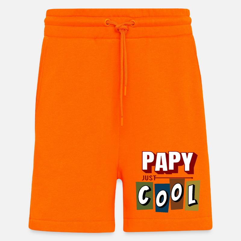 Cooler Opa - Shorts - made by SPREAD - SUNSET ORANGE