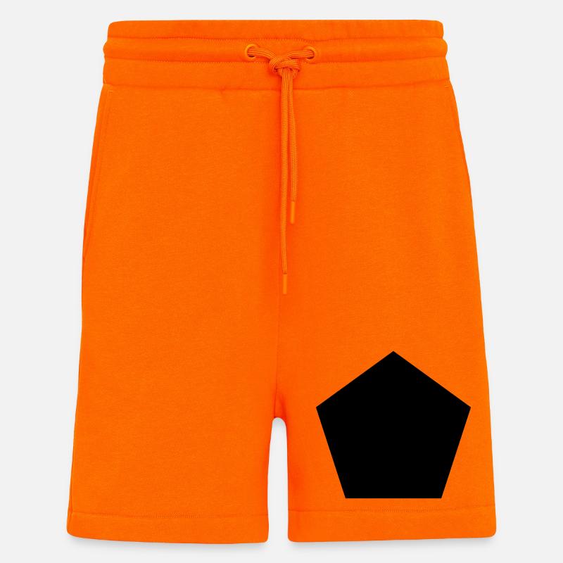 Fünfeck - Shorts - made by SPREAD - SUNSET ORANGE