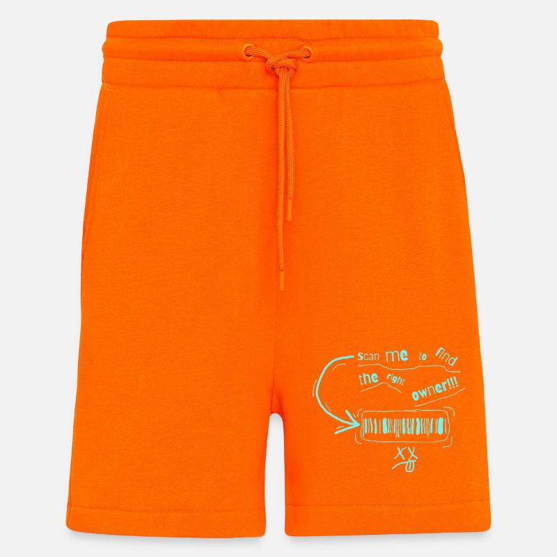 Finden Sie den Barcode des Eigentümers - Shorts - made by SPREAD - SUNSET ORANGE