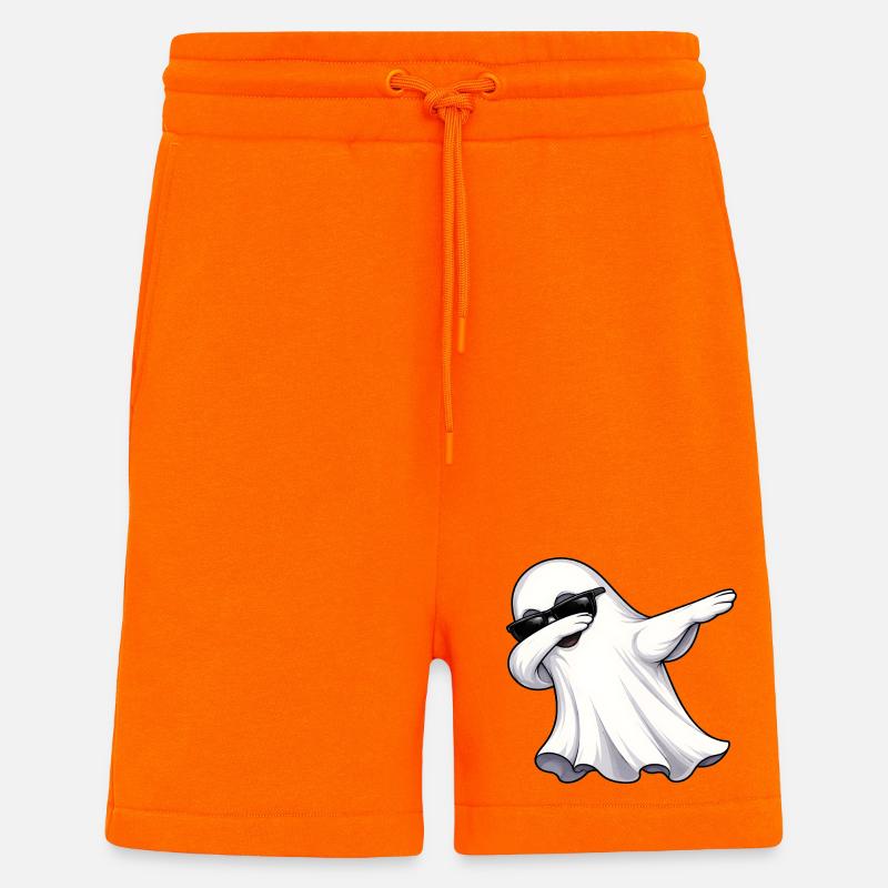 Dab Ghost - Short bio décontracté fabriqué en UE - SUNSET ORANGE