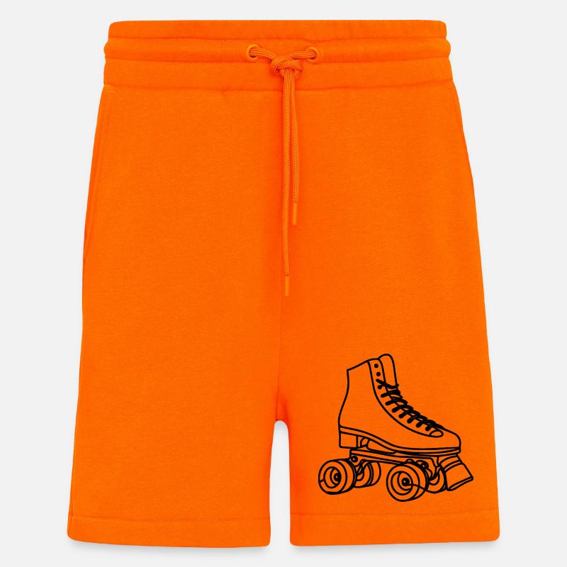 Roller skates - Shorts - made by SPREAD - SUNSET ORANGE