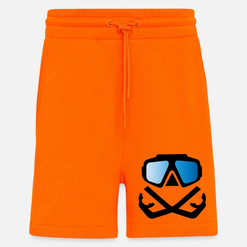 Tauchen - Shorts - made by SPREAD - SUNSET ORANGE