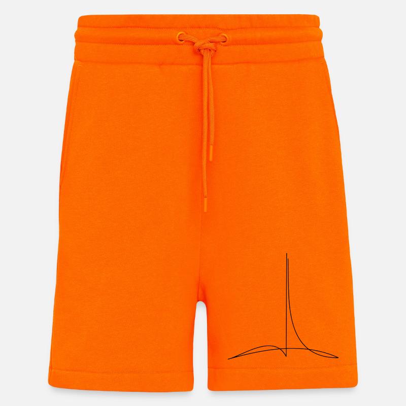 Conductor 4/4 time - Shorts - made by SPREAD - SUNSET ORANGE
