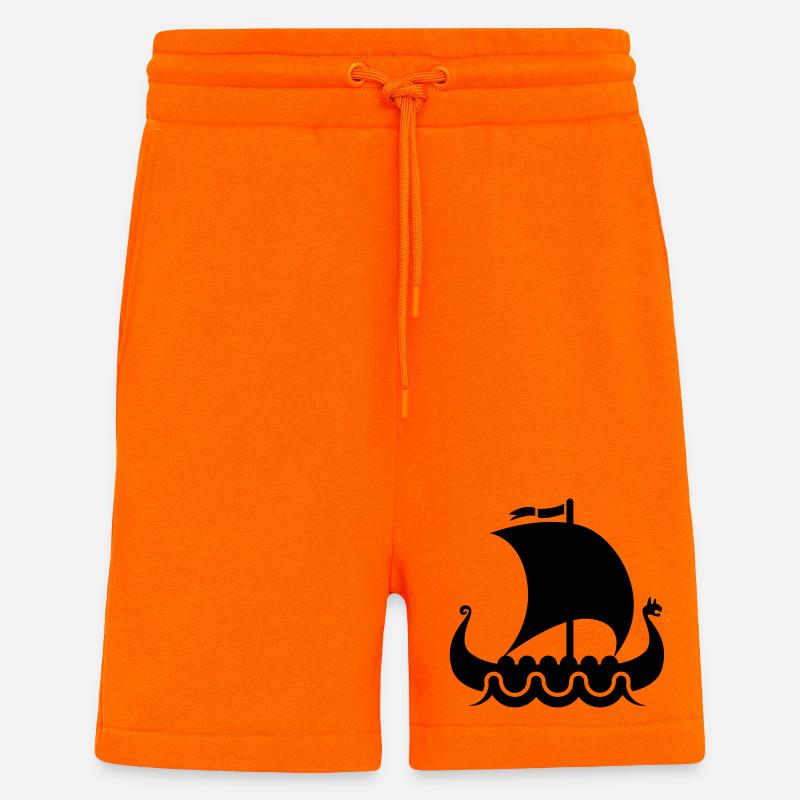 wikinger vikings - Shorts - made by SPREAD - SUNSET ORANGE