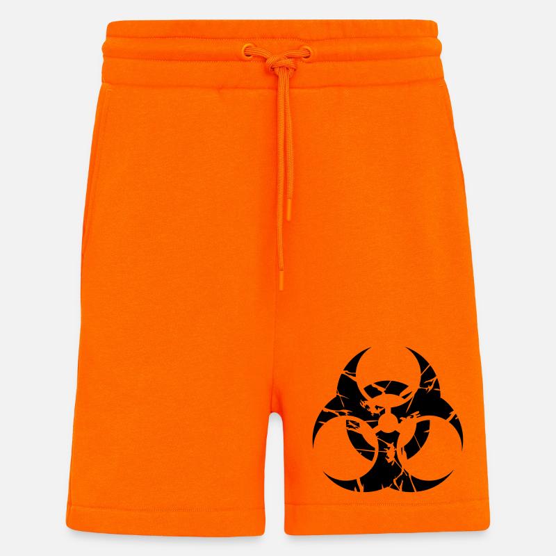 nuclear - Shorts - made by SPREAD - SUNSET ORANGE