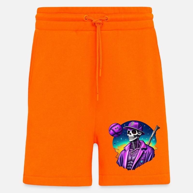 Skelett - Shorts - made by SPREAD - SUNSET ORANGE