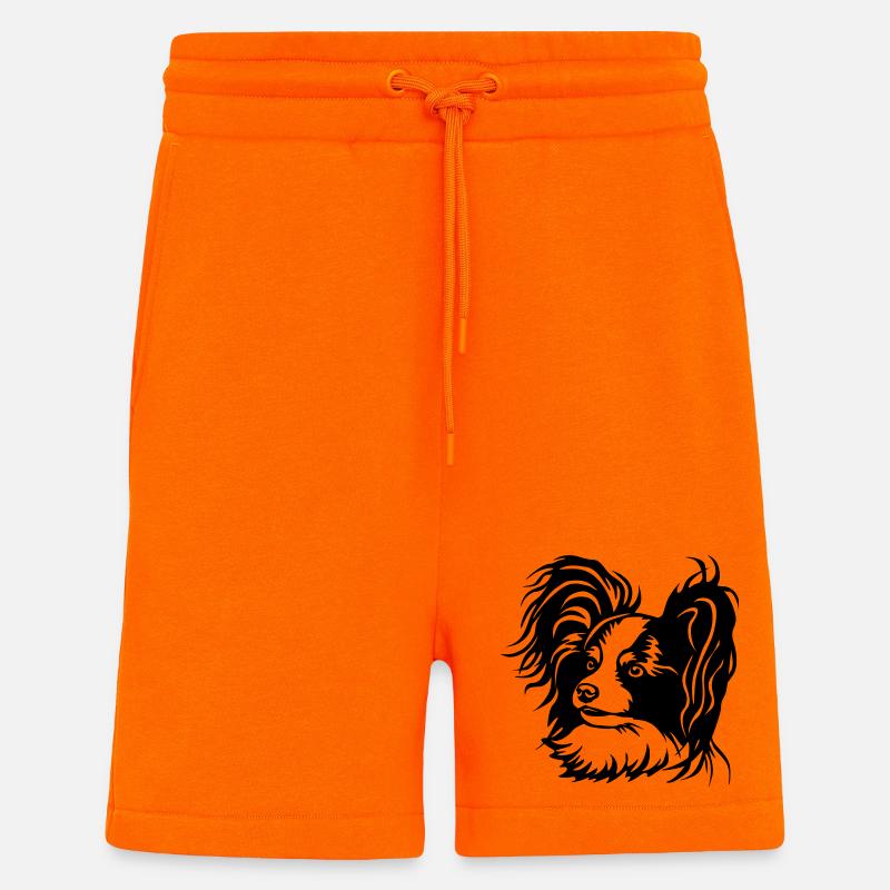 Papillon Head - Shorts - made by SPREAD - SUNSET ORANGE