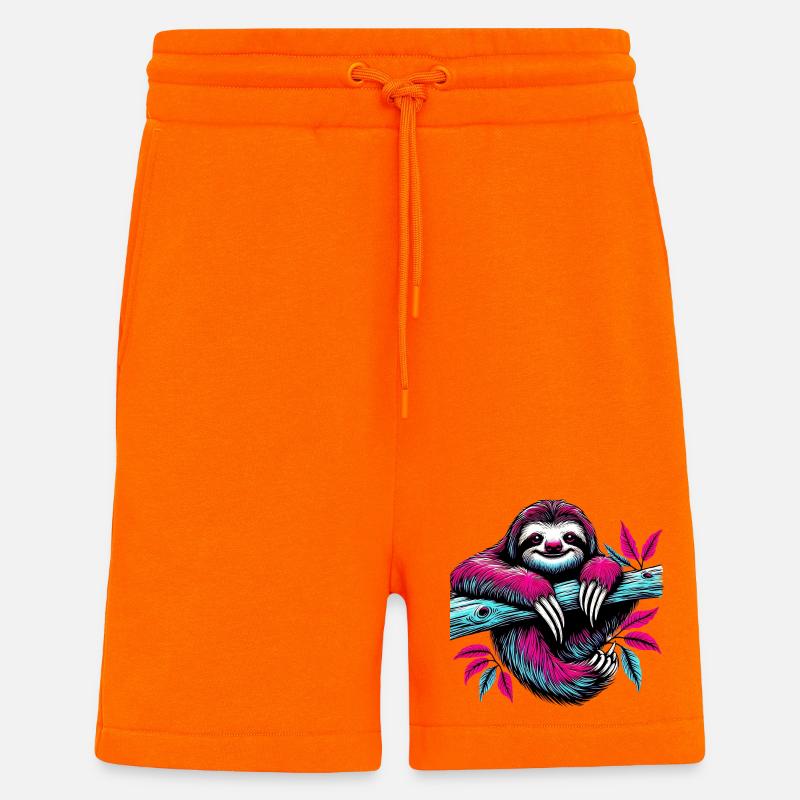 Faultier - Shorts - made by SPREAD - SUNSET ORANGE