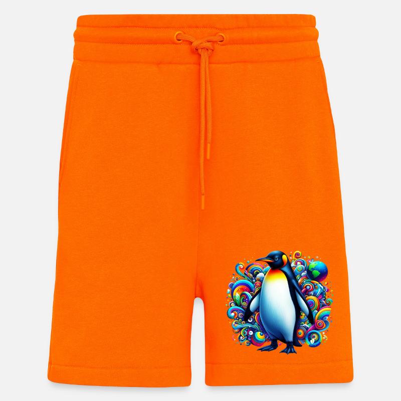 Pinguin - Shorts - made by SPREAD - SUNSET ORANGE