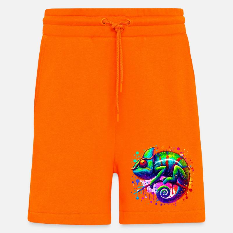 Chameleon - Shorts - made by SPREAD - SUNSET ORANGE