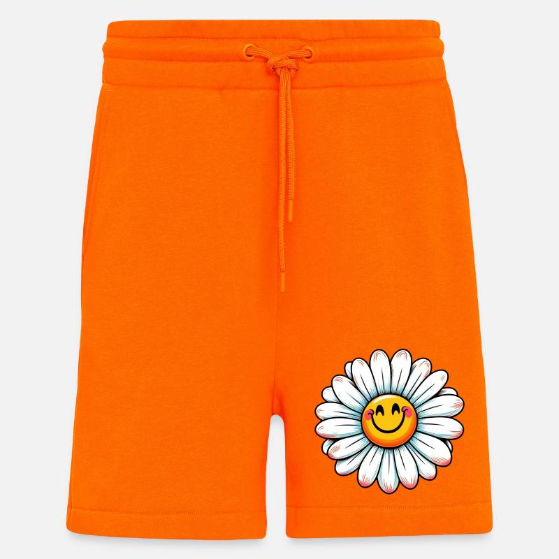 Gänseblümchen - Shorts - made by SPREAD - SUNSET ORANGE