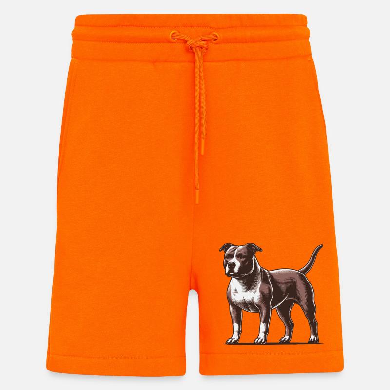 Pitbull - Shorts - made by SPREAD - SUNSET ORANGE
