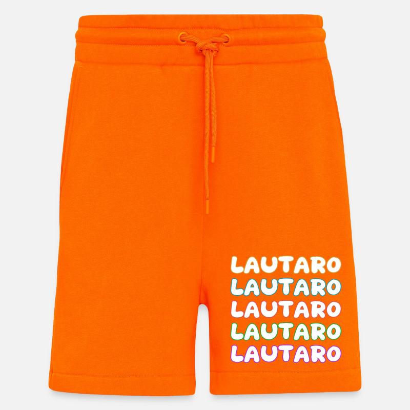 Lautaro - Short bio décontracté fabriqué en UE - SUNSET ORANGE